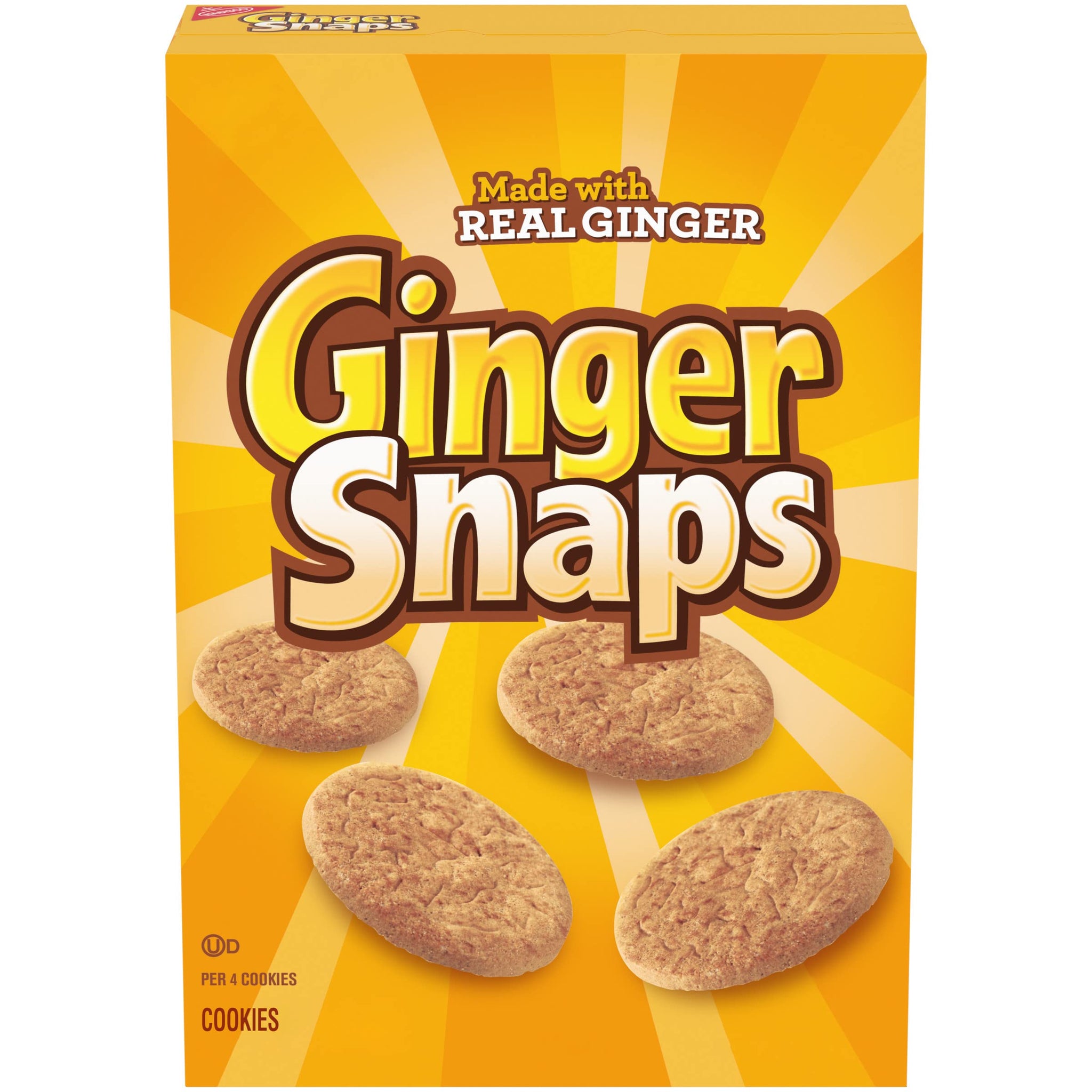 Ginger Snaps Cookies, Ginger Cookies, 16 oz