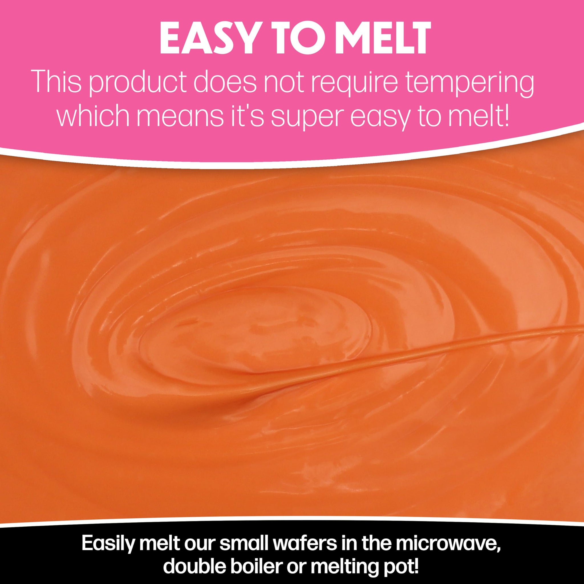 Sweet Shoppe Sunset Orange Melting Wafers, (Sunset Orange, 5 pounds)