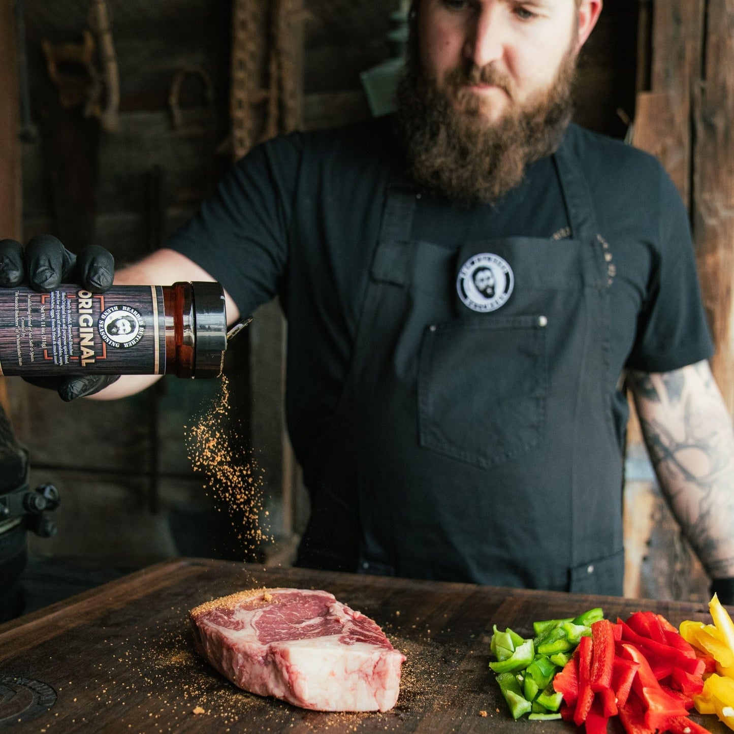 Bearded Butchers Ultimate 12-Pack Seasoning Bundle - Includes All Bearded Butchers Flavors - Original, Chipotle, Cajun, Hot, Hollywood, Black, Butter