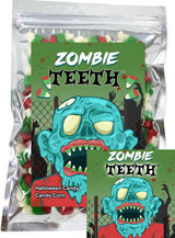 Zombie Teeth Candy Corn Fun Unique Halloween Candy Gag Gift for Birthday Girls, Boys, Kids & Teens (7 Ounces)