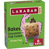 Larabar Kids, Bakes Chocolate Chip Cookie Bars, Gluten Free, 6 Ct, 5.76 oz