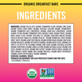 Dave's Killer Bread Strawberry Crumble Naturally Flavored Organic Breakfast Bars, 5 Ct