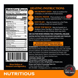 KJ Poultry Kosher Ready Meals - Meatloaf & Mashed Potato, MRE Meals Ready to Eat (1 Pack) Prepared Entree Fully Cooked, Shelf Stable Microwave Dinner