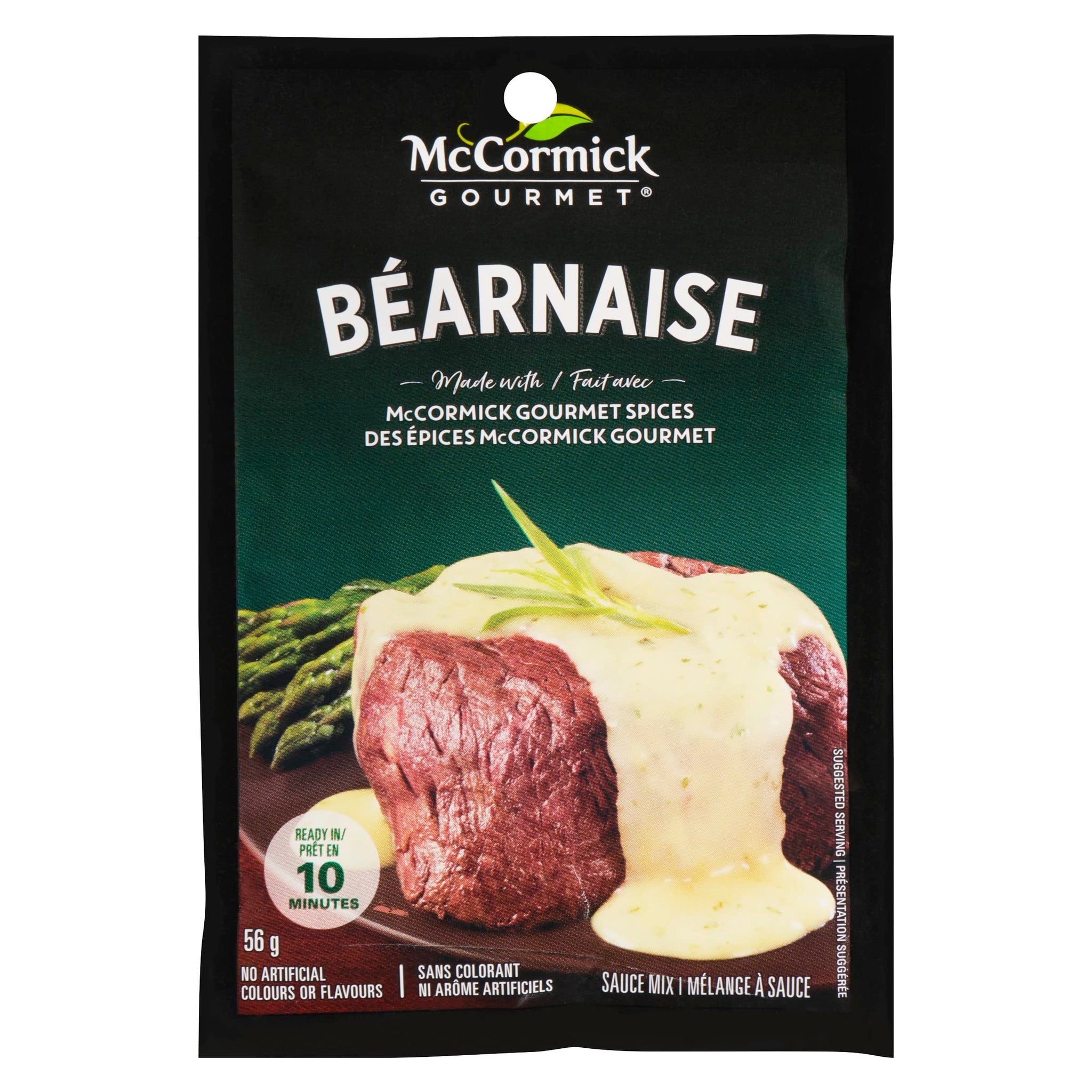 McCormick Gourmet, Premium Quality, Dry Sauce Mix, Bearnaise, 56g/2oz. (Imported from Canada)