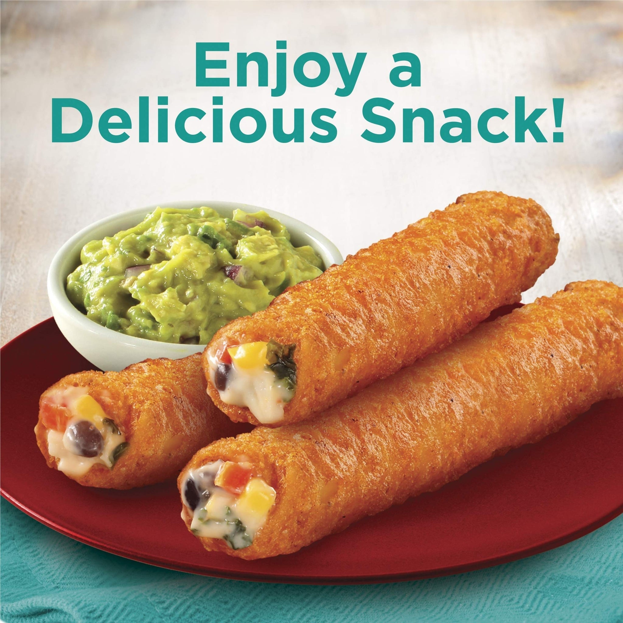 El Monterey Southwest Chicken Extra Crunchy Taquitos Frozen Box, 18 Count