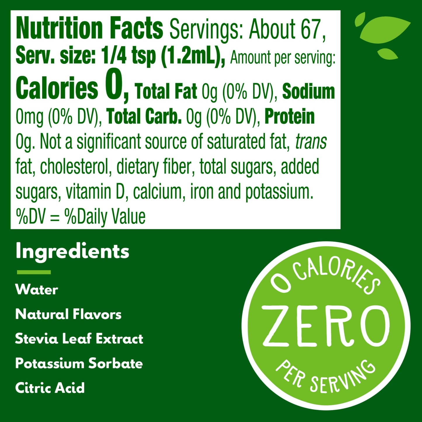 Truvia Zero-Calorie Liquid Sweetener from the Stevia Leaf, 2.7 Fl Oz bottle, Caramel flavor (Pack of 1)