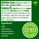 Truvia Zero-Calorie Liquid Sweetener from the Stevia Leaf, 2.7 Fl Oz bottle, Caramel flavor (Pack of 1)