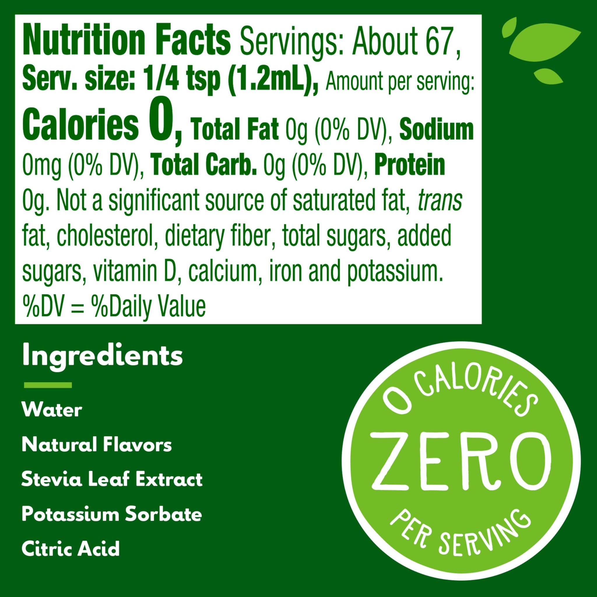 Truvia Zero-Calorie Liquid Sweetener from the Stevia Leaf, 2.7 Fl Oz bottle, Caramel flavor (Pack of 1)