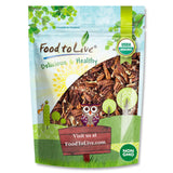 Food to Live Organic Dry Roasted Pecan Pieces with Himalayan Salt 8 Ounces - Oven Toasted, No Oil Added, Lightly salted, Rich in Flavor and Crunch
