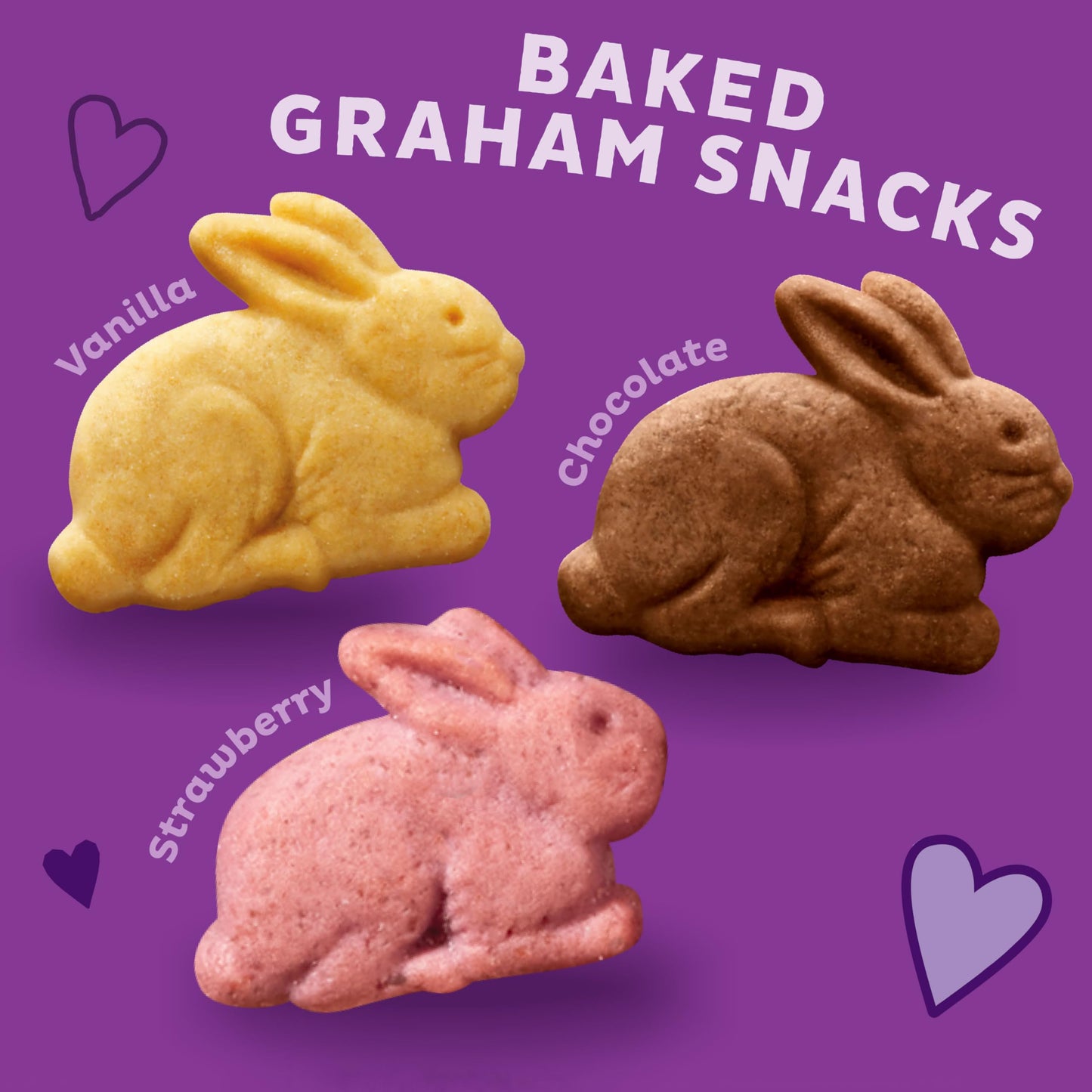 Annie's Organic Bunny Grahams Snacks, Neapolitan, 7.5 oz