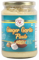 TAJ Ginger Garlic Paste 750g (1.65lbs) Cooking Paste | Gluten & Vegan Friendly