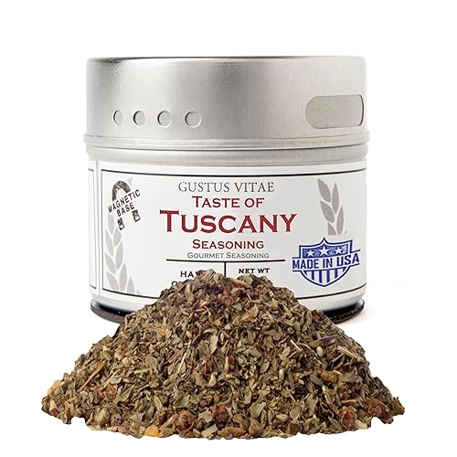 Taste of Tuscany Seasoning | Salt Free | Gourmet Spice Blend | Non GMO, All Natural | Artisanal Seasoning Mix | Handmade in Small Batches in USA |