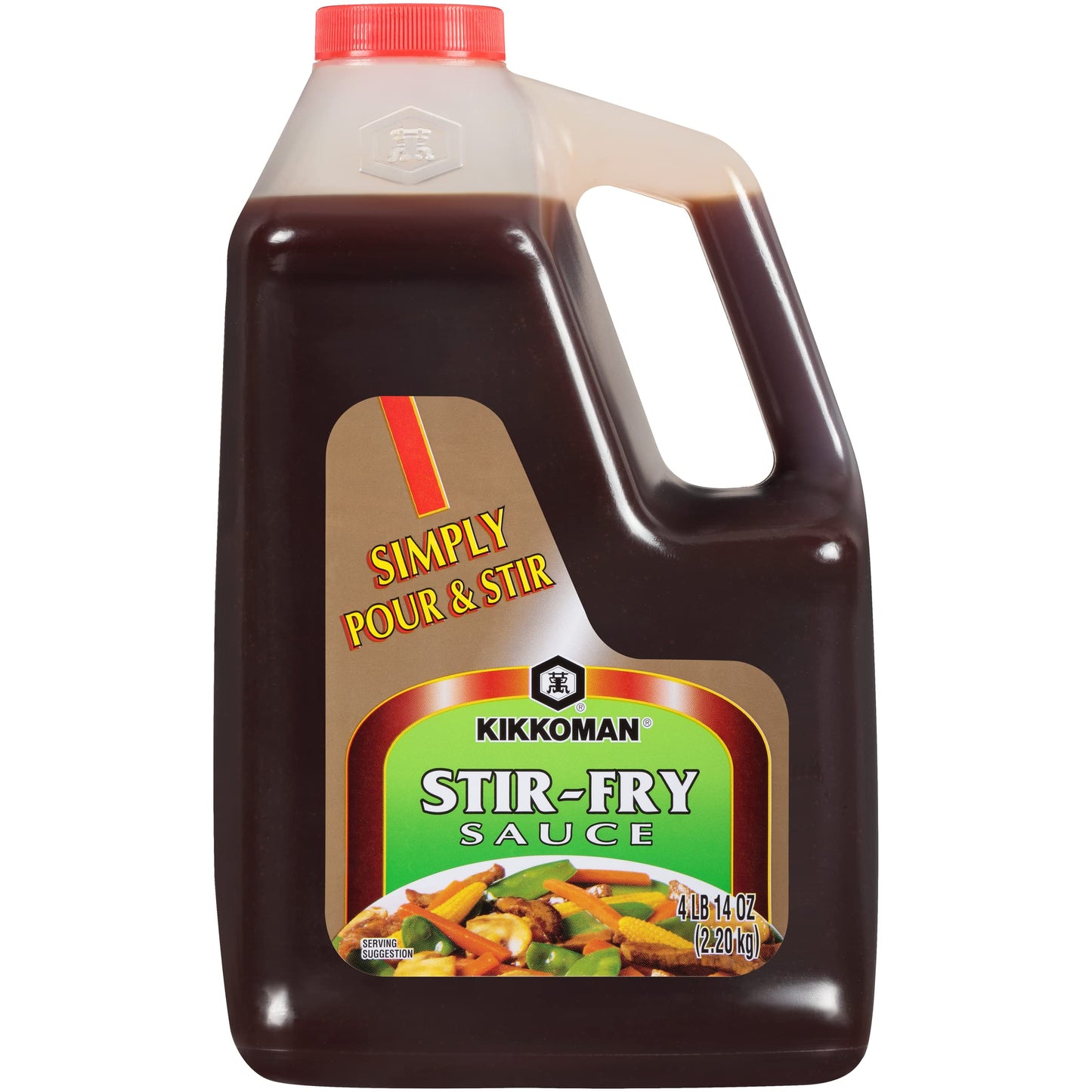 Kikkoman - Preservative Free Stir Fry Sauce with Classic Flavored - Perfect for Chowmein & All-Purpose Seasoning Dishes - Sealed Packed Plastic Bottle