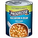 Progresso Vegetable Classics, Macaroni & Bean Canned Soup, 19 oz.