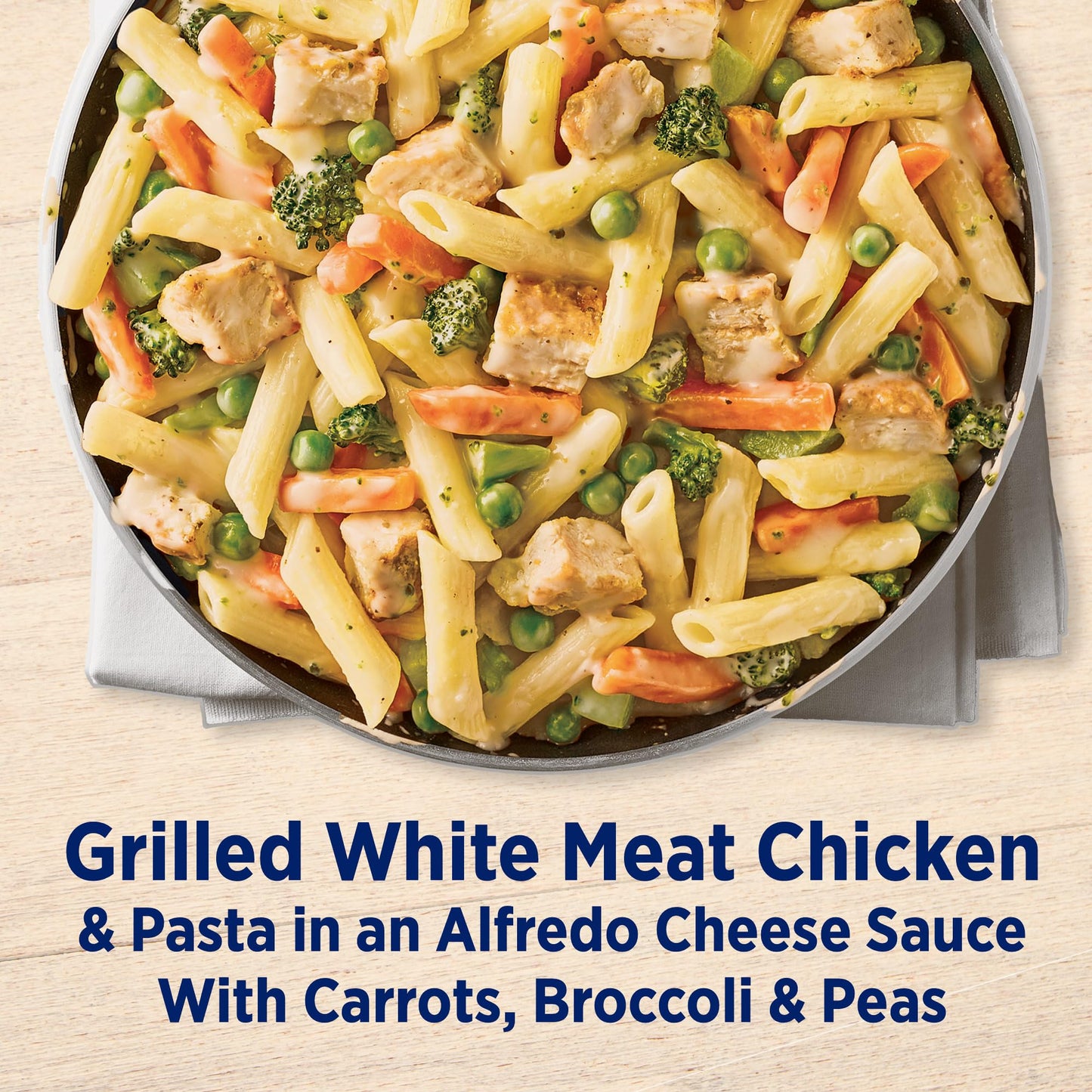 Birds Eye Voila! Alfredo Chicken Frozen Dinner, Easy-to-Prepare Meal, 1 CT