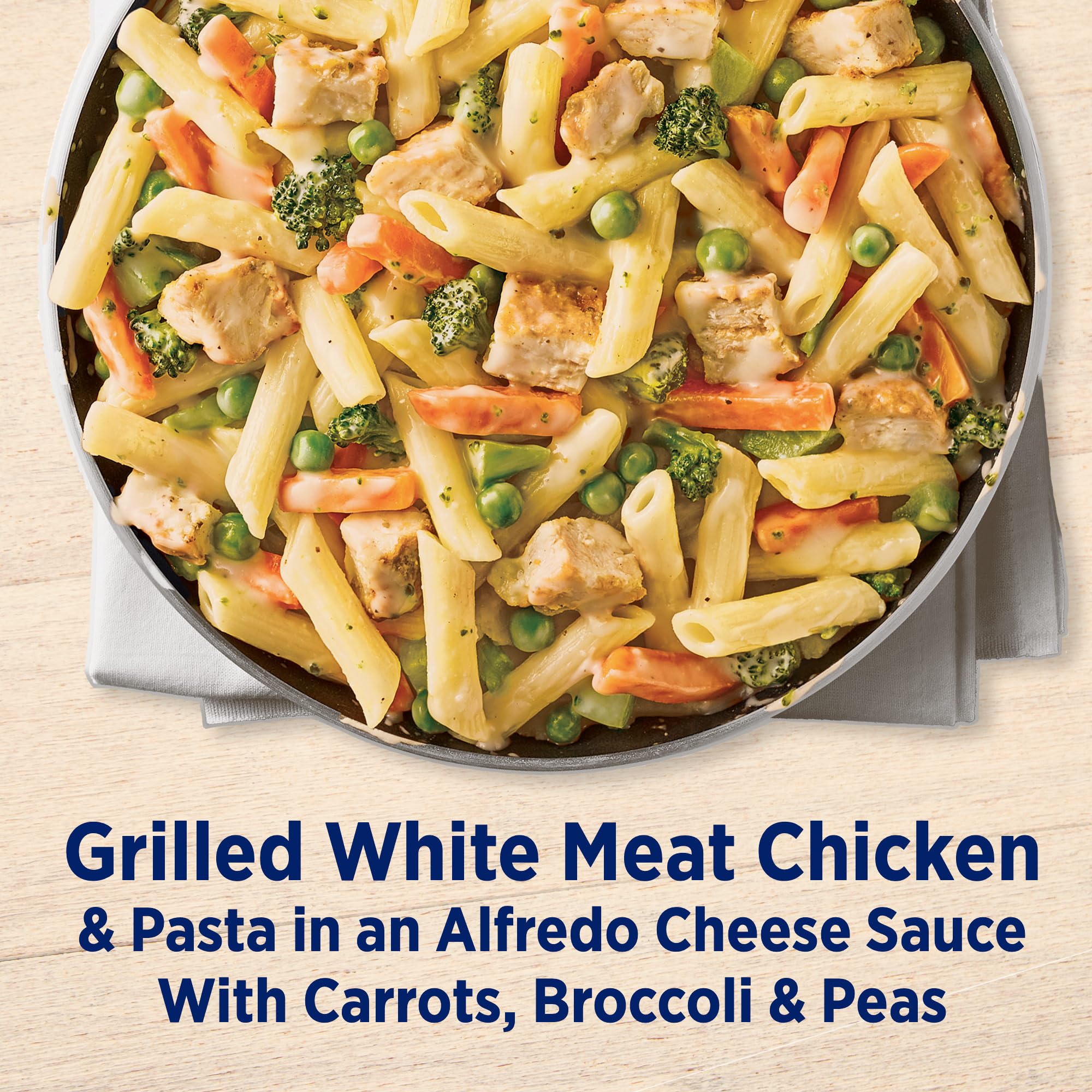Birds Eye Voila! Alfredo Chicken Frozen Dinner, Easy-to-Prepare Meal, 1 CT