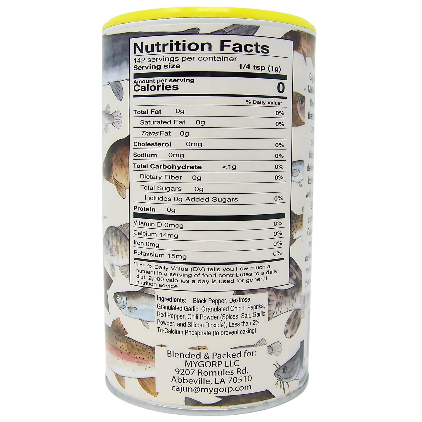 MYGORP Cajun No Salt Season All, 5 oz, Flavorful Salt Free Seasoning for Healthy Cooking