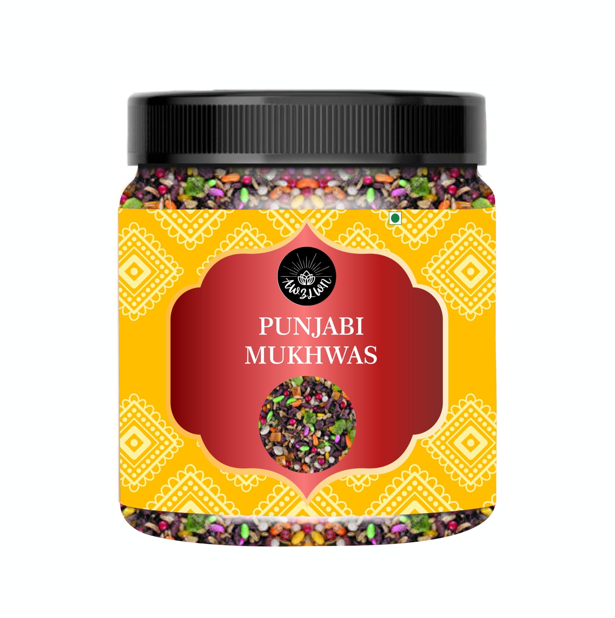 AWZLWN Natural Punjabi Mukhwas 8.81 OZ (250 GM) | Set oF 1 | AWZLWN