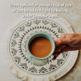 Tea India Orange Pekoe Black Tea Chai Flavorful Blend Of Black Tea & Natural Ingredients Strong Full-Bodied Traditional Indian Caffeinated Tea 216