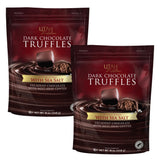 Utah Truffles Sea Salt Dark Chocolate Individually Wrapped Pouch, Naturally Gluten Free, Gourmet Smooth Creamy Natural Truffle, 16 oz (1 Pound (Pack
