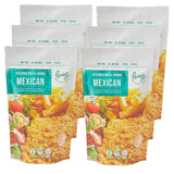 Pereg Mexican Bread Crumbs (12 Oz x 6 Pack) - Mexican Flavor Seasoned Bread Crumbs - Bread Crumbs for Coating & Stuffing - Coat Burger, Schnitzel, Vegetables, Meatballs - Non GMO
