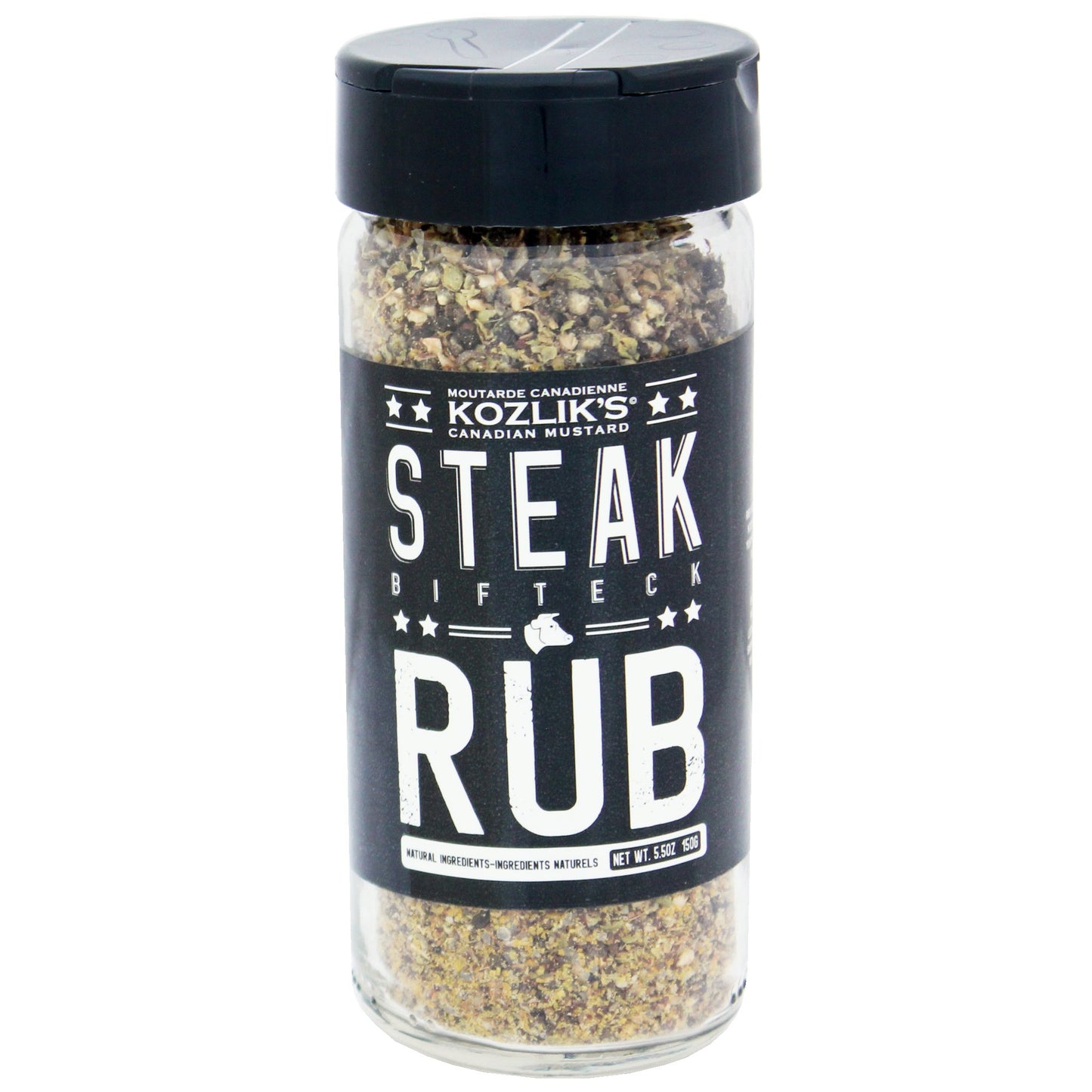 Kozlik's Steak Rub, 5.5 oz (150 gm), Pack of 3