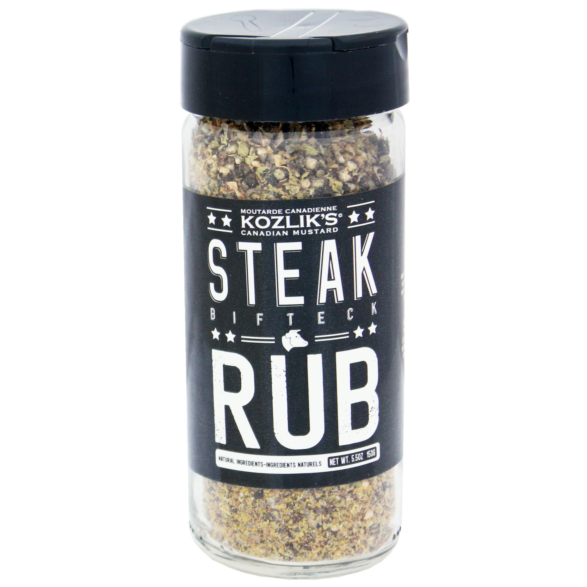 Kozlik's Steak Rub, 5.5 oz (150 gm), Pack of 3