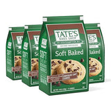 Tate's Bake Shop Soft Baked Cookies, Chocolate Chip, 4-8 oz Bags