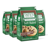 Tate's Bake Shop Soft Baked Cookies, Chocolate Chip, 4-8 oz Bags