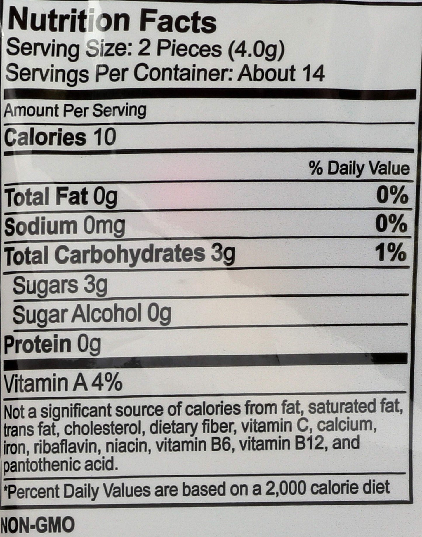 TREEHUGGER Fantastic Fruit Bubble Gum, 2 OZ