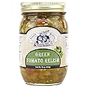 Amish Wedding All-Natural Green Tomato Relish 15 Ounces (Pack of 2)