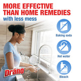 Drano Balance Drain Clog Remover and Cleaner, Non-Corrosive Formula, Safe on All Pipes and Septic Tanks, Formulated Using Only Essential Ingredients