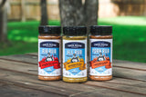 True Made Foods Ed Mitchell's Award Winning Pitmaster BBQ Pork Rub - Carolina Classic, BBQ Grill, 11.3 Ounce, 3 Pack - Earthy & Flavorful BBQ Rubs