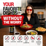 NIKIGO Noodle Sauce & Broth Concentrate, Soy Free & Allergen Friendly, Gluten & Fish Free, Mentsuyu-Style Umami Seasoning, Japanese-Inspired Asian