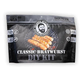 Bearded Butchers DIY Classic Bratwurst Kit - Seasons Up to 25 lbs of Meat for Authentic Homemade Brats - Use as a Base for Custom Flavors or Enjoy the