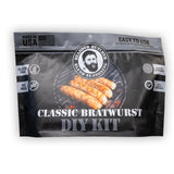 Bearded Butchers DIY Classic Bratwurst Kit - Seasons Up to 25 lbs of Meat for Authentic Homemade Brats - Use as a Base for Custom Flavors or Enjoy the
