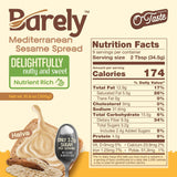 Sweet Mediterranean Sesame Spread by Barely, Low Sugar & No Artificial Sweeteners, Keto Friendly, Deliciously Nutty & Sweet Halva Spread, 3.2 g Cane