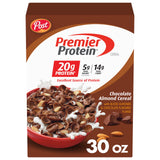 Premier Protein Chocolate Almond Cereal with Sliced Almonds, 30 oz Box