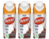Boost Very High Calorie Nutritional Drink Very Vanilla, Made with Natural Chocolate Flavor & No Artificial Flavors, Colors & Sweeteners, 8 FL OZ (Pack