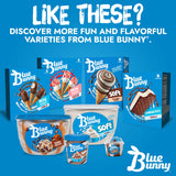 Blue Bunny Frozen Mini Swirls Ice Cream Cones,Vanilla, 8 Count