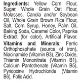 Honey Ohs! Cereal, Crunchy Sweetened Corn, Oats and Rice Os, Family Size Breakfast, 20 oz Box