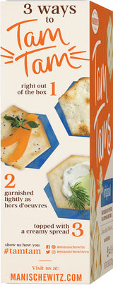 Manischewitz Tam Tam Original Crackers 9.6oz (2 Pack), Fluffy & Airy, Baked to Perfection