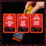 Hot Ones Hot Sauce Challenge Set - Season 29 Trio - Hot Sauces Gift Set - Variety Pack - Made with Natural Ingredients - Unique Small Batch Sampler