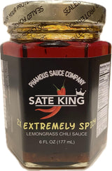 Phamous Sauce Company Lemongrass Chili Sauce (6 FL OZ, 2X Extremely Spicy - contains Carolina Reaper)
