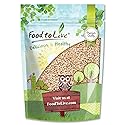 Food to Live Italian White Whole Grain Sorghum, 1 Pound - Premium White Groats. Raw Milo Seeds. Vegan, Bulk Broom-corn. Durra is Great for Making