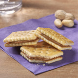 Keebler Sandwich Crackers, Lunch Snacks, Toast and Peanut Butter, 11oz Tray (8 Packs)