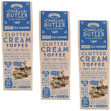 Charles Butler Clotted Cream Toffees 6.7 Oz (Pack of 3) | Handmade English Creamy Toffee Candy Individually Wrapped | Old-Fashioned British Sweets