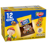 Keebler On-The-Go Chips Deluxe Rainbow Cookies with M&Ms, 12oz, 12ct