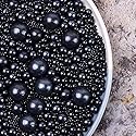 Black Sprinkles Edible Pearls Sugar Black Candy 4.2oz Idea Desserts Sprinkles Cake Decorations Cupcake Toppers Cookie Decorating Ice Cream Toppings