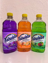 Fabuloso Multi-Purpose Cleaner Liquid 16.9 fl oz Bottles Assorted Scents Variety Bundle of 3 Bottles